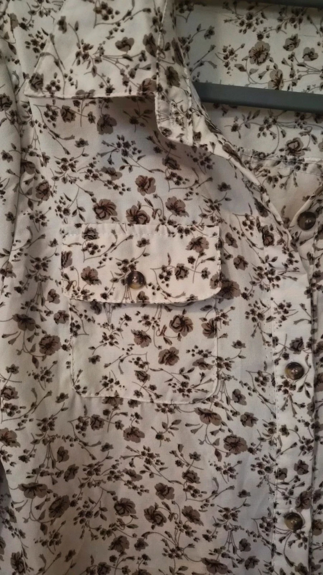 Camisa floral fluida feminina G/GG – photo 3